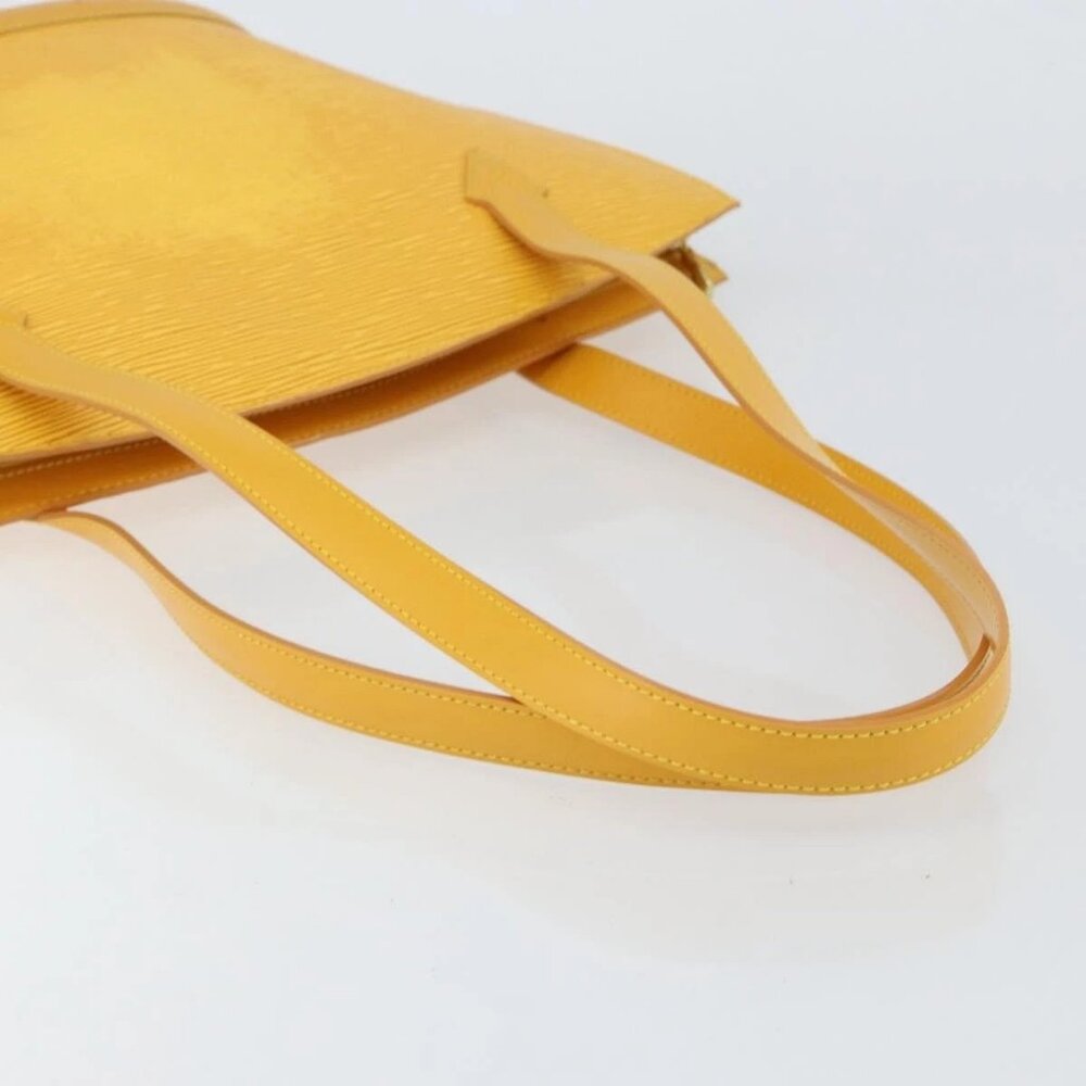 LOUIS VUITTON Epi Saint Jacques Poignees Long Bag Yellow - Picture 8 of 16